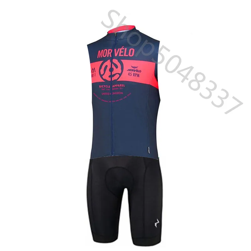 Триатлонный костюм Morvelo Pro Team Ropa Ciclismo Велосипедное трико без Рукавов Джерси наборы одежды Skinsuit комбинезон летние спортивные