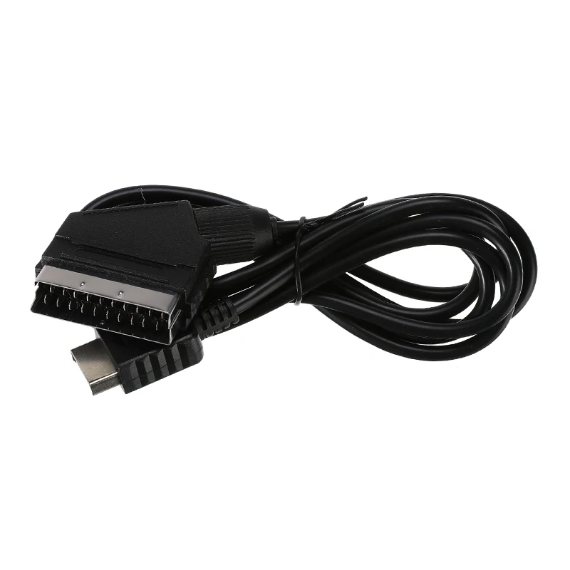 1,8 м av-кабель кабель RGB Scart tv AV свинцовый запасной Соединительный кабель для sony Playstation PS1 PS2 PS3 для PAL/NTSC консолей