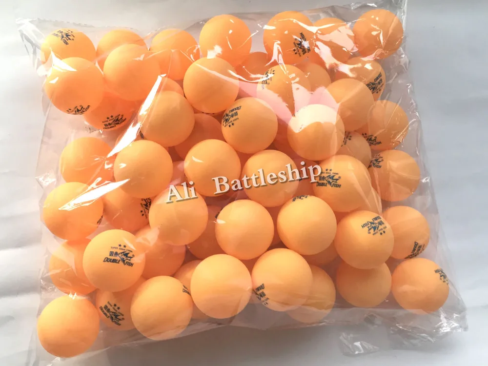 60x Double Fish 1star 2star 3star 40mm training Table Tennis Balls