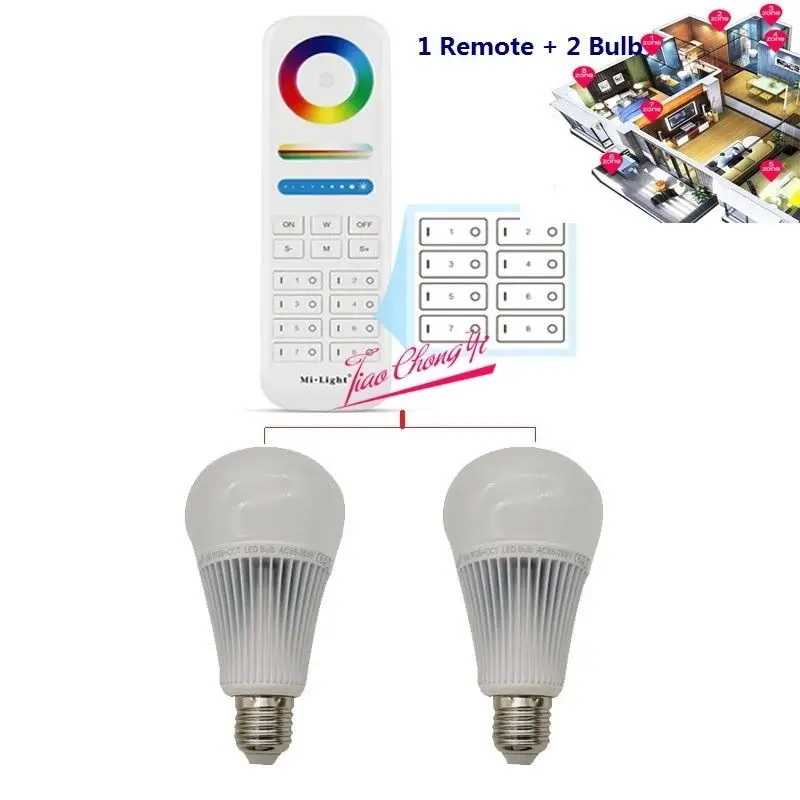 9 Вт RGB + CCT Mi светильник ная лампа E27 диммируемая светодиодная FUT089 RGBW дистанционное