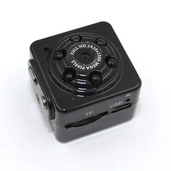 

Mini Camera Portable Security Camera 1080P HD Motion Video Surveillance Camcorder IR Night Vision Loop Recording for Car Home