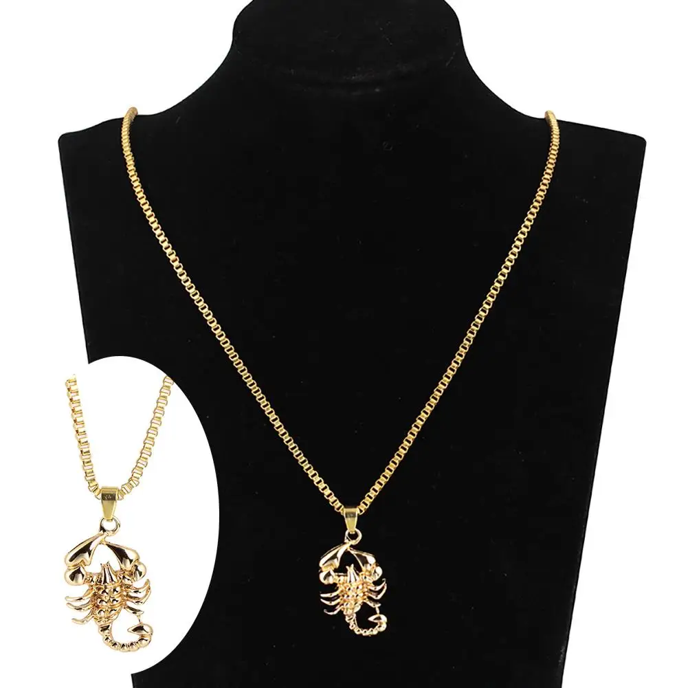

Fashion Men Women Party Jewelry Scorpions Hip-hop Unisex Pendant Necklace Gift