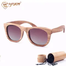 2017 high quality wood sunglasses handmade polarized fishing sun glasses wooden lunettes de soleil homme oculos feminino W3020