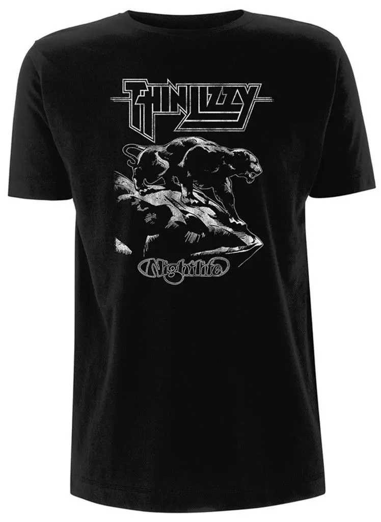Thin Lizzy 'Nightlife' футболка NEW &amp официальный! | Мужская одежда