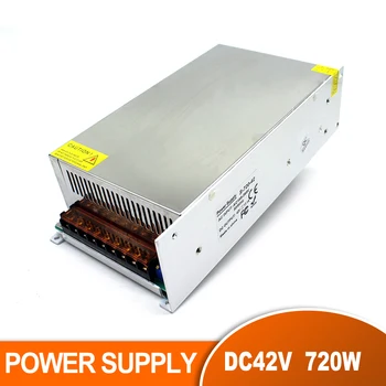 

Single Output DC 42V 17.2V 720W Power Supply Switch Driver Transformer 110 220V AC DC42V SMPS for CNC Motor Mechanical Equipment