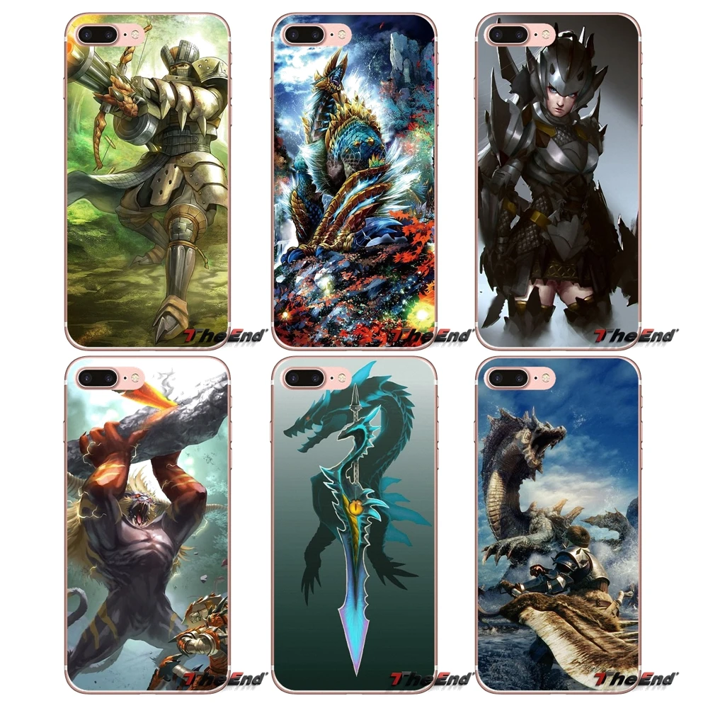 Мягкий чехол для Samsung Galaxy S3 S4 S5 MINI S6 S7 edge S8 Plus Note 2 3 4 5 Grand Core Prime This Monster Hunter Art |