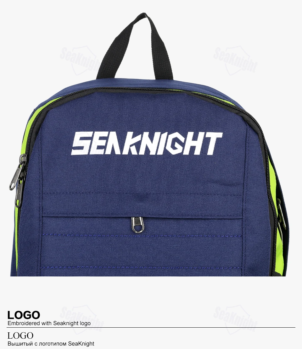 SeaKnight SK007 рюкзак 20L водонепроницаемый нейлон многофункциональная уличная спортивная сумка Рыболовная Сумка рыболовная снасть сумка 27*43*17 см синий