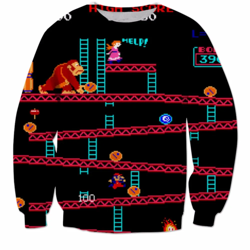 vans donkey kong hoodie