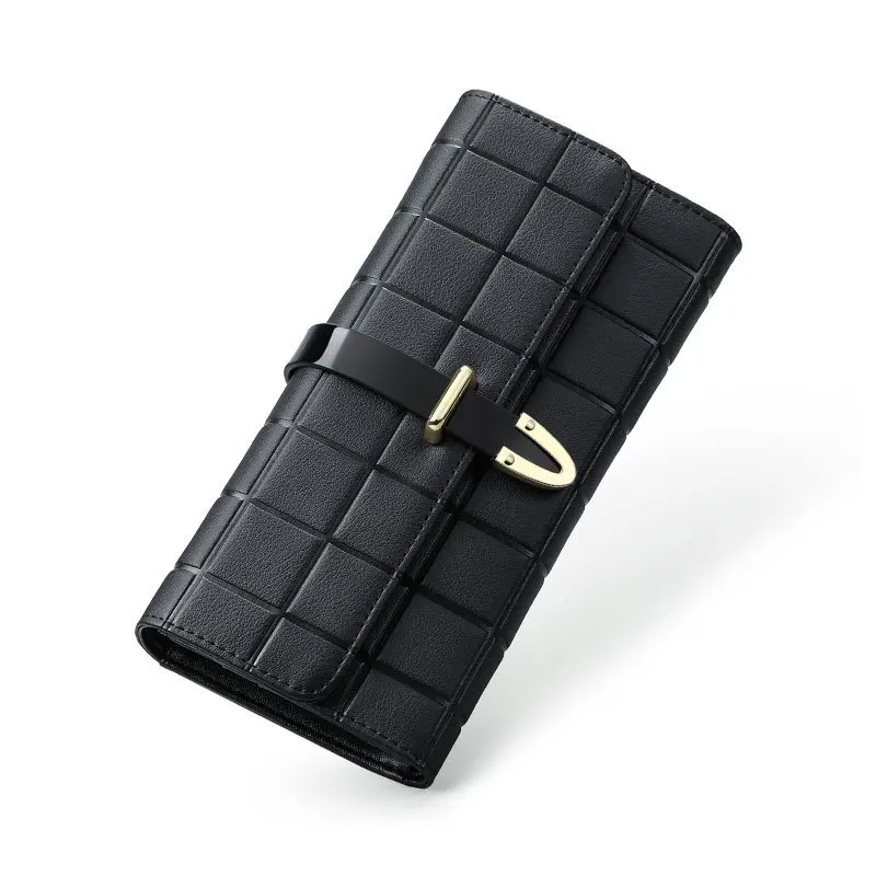 

Brand Designer Women Genuine Leather Wallets Fashion Long Purse Female Clutch Bag Coin Purses Card Holders Pocket Carteras