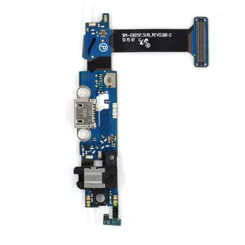 

Cell Phone Replacement Part for Samsung Galaxy S6 edge G925P Charging Port Plug Flex Cable + Earphone Jack + Microphone + Senso