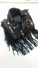 2016 Direct Selling Echt Pattentasche Designer frauen Persönlichkeit Stil Umhängetasche Kleidung Quasten Form Mini Diagonal Kupplung
