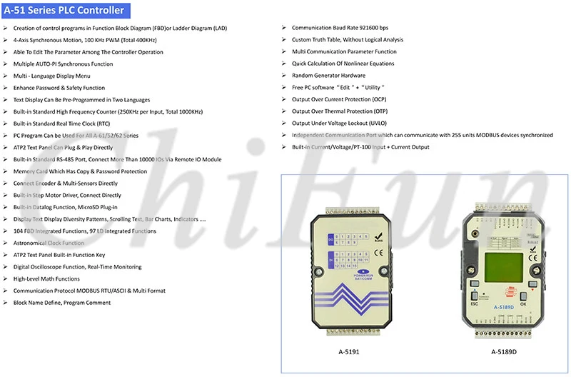 A-51 Series PLC Controller Datasheet_1(1)