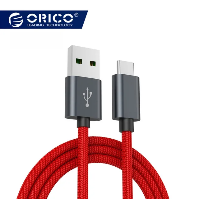 ORICO 5A Тип usb C Высокоскоростной USB Sync & зарядный кабель для huawei P9 Macbook LG G5 Xiaomi Mi 5 htc 10 и более