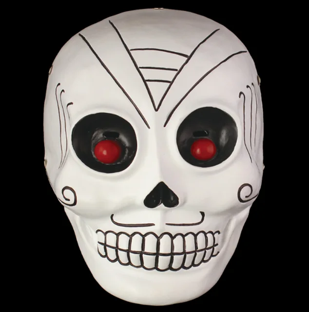 skull skeleton the joker cosplay mask masquerade scary full face