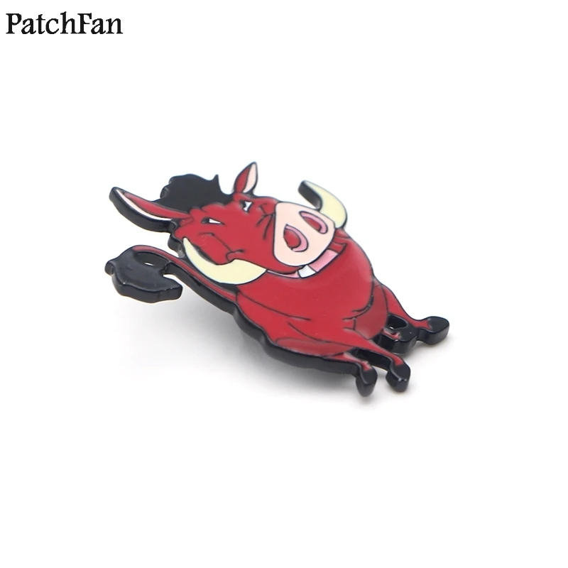20 шт./лот patchfan Лев kings Mufasa цинка галстуком-бабочкой со смешными героями из мультфильмов шпильки рюкзак одежда броши для мужчин и женщин шляпа для значков медалей A1842