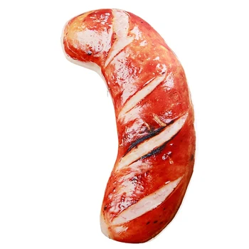 

Millffy Creative Simulation Hot Dog Grilled Fish BBQ Pillow Plush Toys Prison Roast Intestines Cushion Nap pillow Pillow Home
