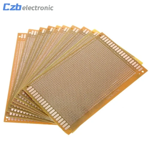 5Pcs 9 x 15 cm DIY Prototype Paper PCB fr4 Universal Board prototyping