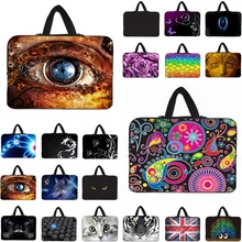 Viviration неопрен Funda Portatil Bolsas 15,6 дюймовый ноутбук Тетрадь Chromebook ручка чехол для 10/12/13/14/15/17 ноутбук