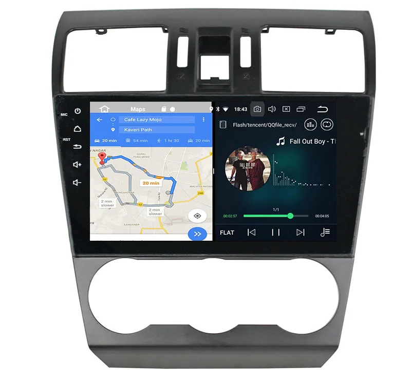 Best Belsee for Subaru Forester Android 8 Car Radio Octa Core 4GB 2 Din Stereo Bluetooth Head Unit Autoradio Audio Multimedia Player 1