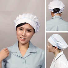 10 шт/лот) суши кепки Оптовые продажы, торты утолщение Пылезащитный колпак настраиваемый шеф-повара шляпа корейского медицинского обслуживания сотрудников