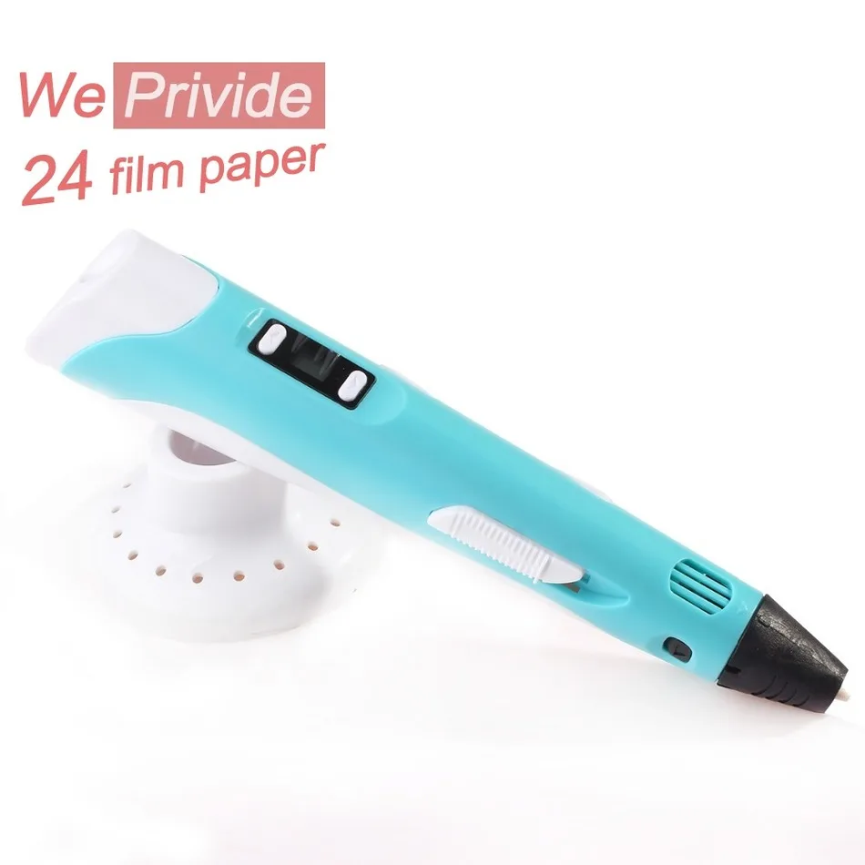 1 75mm ABS PLA DIY 3D Printing Pen Smart LED LCD 3D Pen Painting Drawing Pen