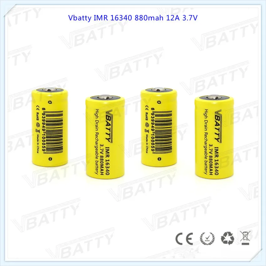 16340 3.7V battery 8