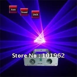 

Double 200mW Violet laser light DMX DJ Disco party stage light