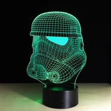 Внешний аккумулятор Usb Led 3d лампа Usb светодиодный ночной Светильник рождественские подарки для детей ночной Светильник для детей 3d светодиодные лампы