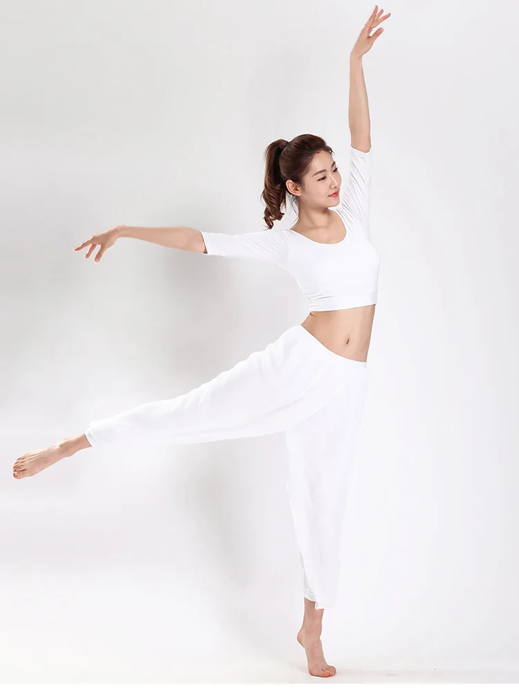 women yoga pants White (1)