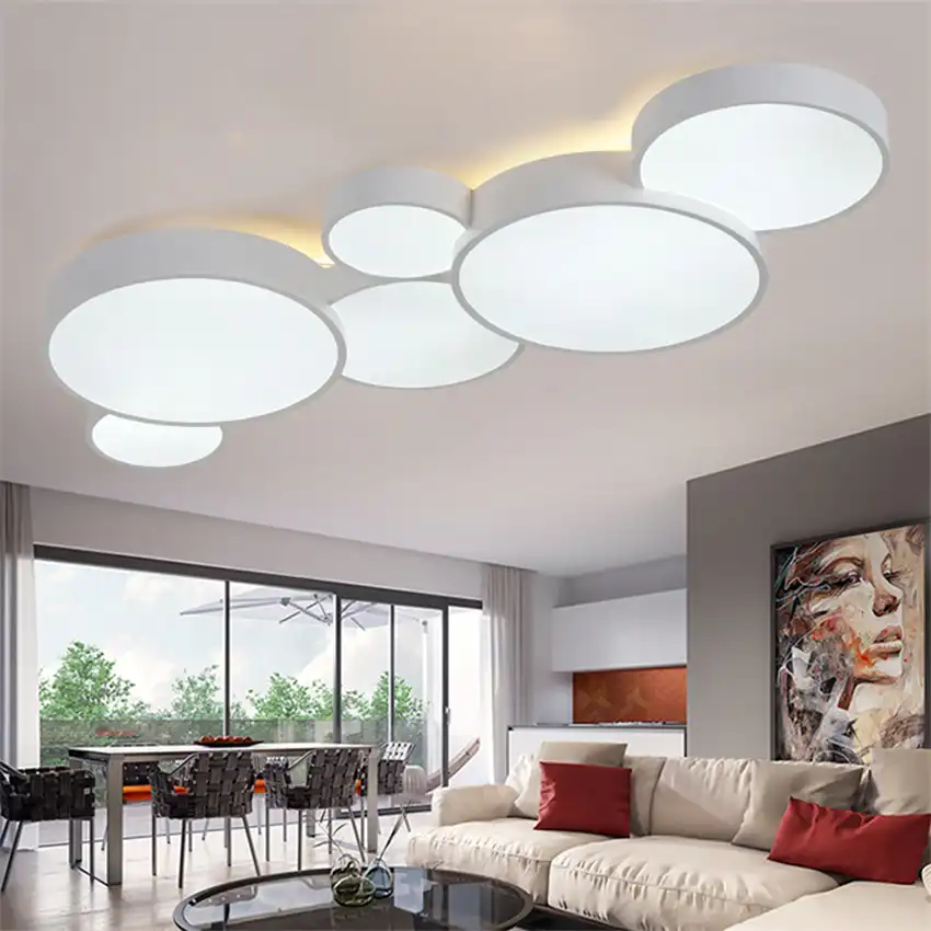 Modern Lights Led Ceiling Lights Suspension Hanglamp Dimming