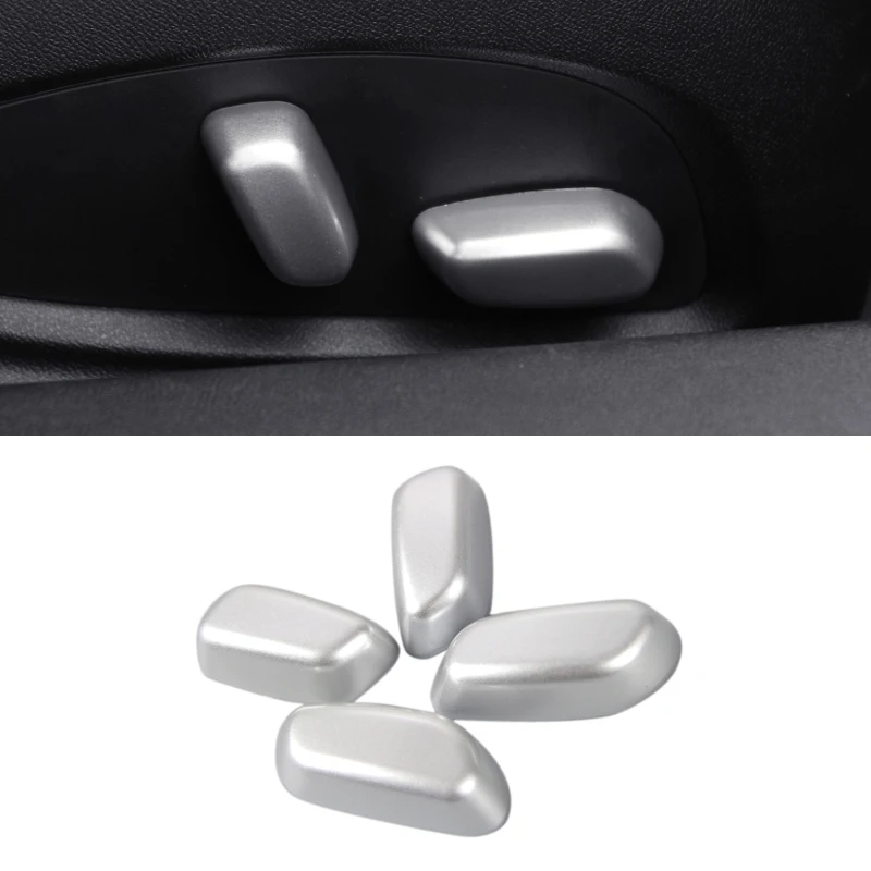 

Interior Accessories Seat Position Switch Adjusting Cover Decoration Trim ABS 4pcs For Chevy Chevrolet Camaro 2016 2017