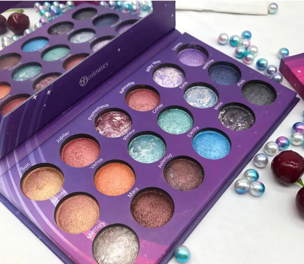 

1pcs Beauty Glazed 18 Color eyeshadow pallete Glitter Make up Matte Eye shadow presse fashion makeup