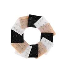 4 шт./упаковка, высокое качество, модные женские, черные/белые/хаки, сексуальные, 3 крючка, мягкие бюстгальтеры, удлинители на спине, аксессуары для бюстгальтера