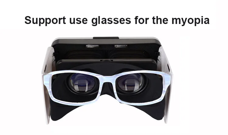 Складные 3D очки виртуальной реальности VR Box Google Cardboard портативные складные карманные VR очки для 4,7-6,0 дюймового смартфона подарок