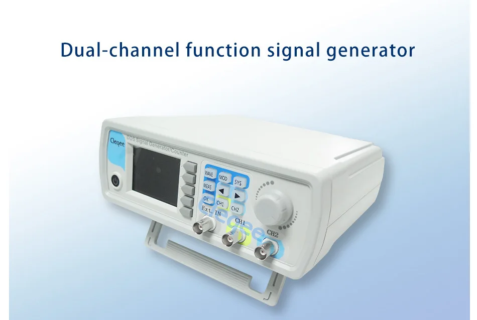 Cleqee jds6600-30m jds6600 серии 30 мГц цифровой Управление двухканальный DDS Функция генератор сигналов частотомер произвольное