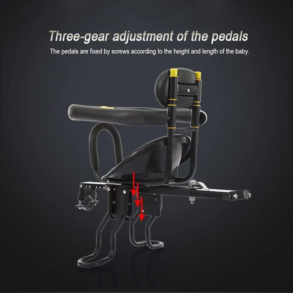 Велосипедная подушка безопасности для детского велосипедного сиденья безопасная Экологически чистая Передняя горная велосипедная подушка для Ki