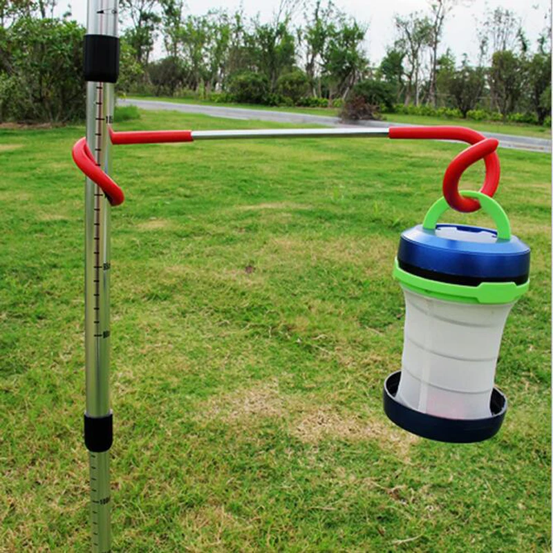 Уличное оборудование для кемпинга 2 ходовой фонарь крючок лампа вешалка палатки