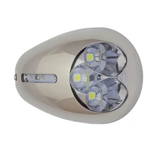 Светодио дный 12 В 316 нержавеющая сталь поверхностного монтажа светодиодный док свет морской Понтон Лодка ITC 69388SS