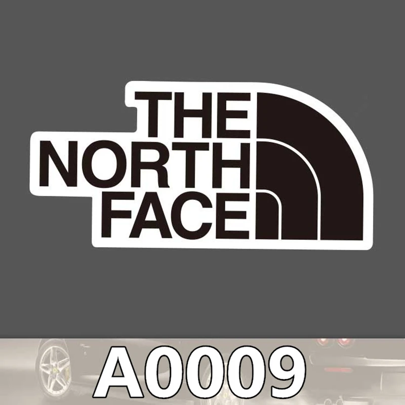 the north face decal