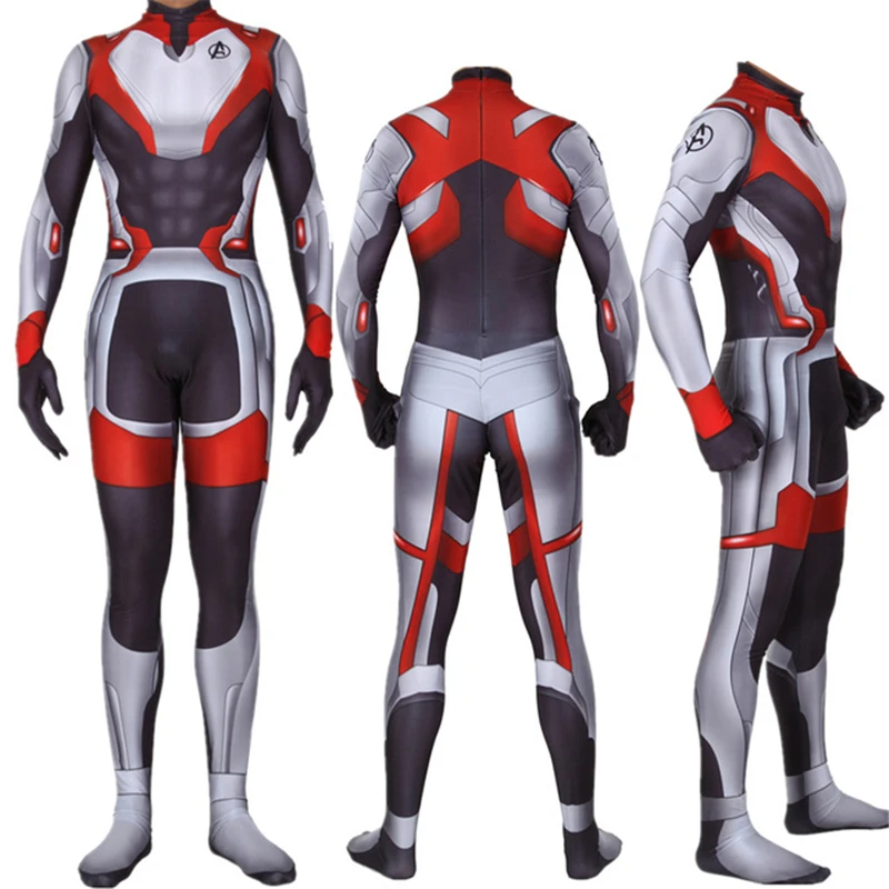 Avengers Endgame Cosplay Costume Superhero Captain iron Man Bodysuit Suit Jumpsuits Men Women Unisex Halloween Costumes