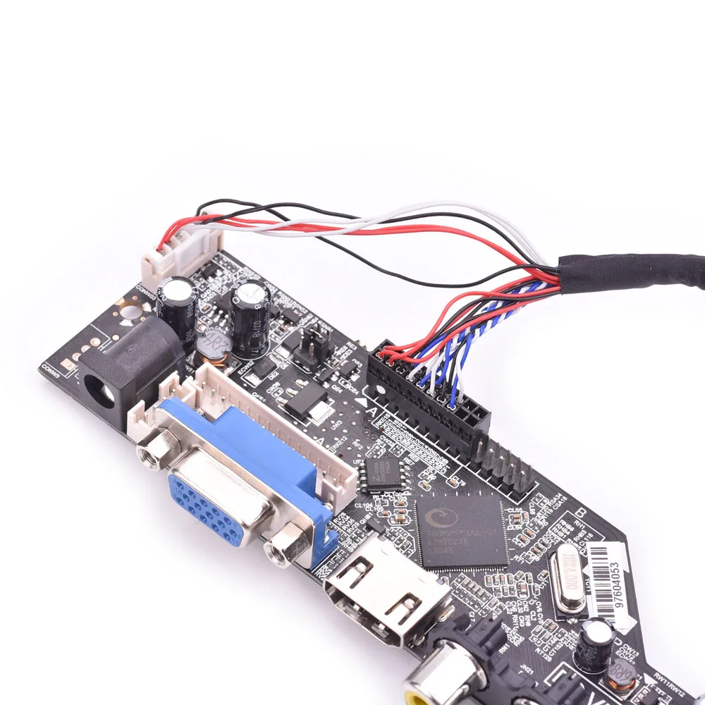 V53 Универсальный ТВ ЖК панель управления 10 42 дюймов lvds драйвер платы VGA AV HDMI USB