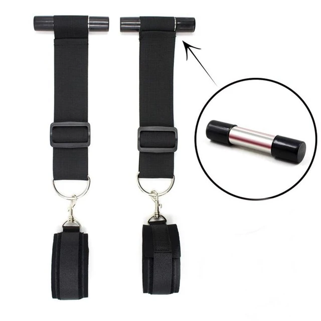 Adult Erotica Set sm Couple Couple Flirting Bondage Split Leg Strap Sex  Toys (Black)