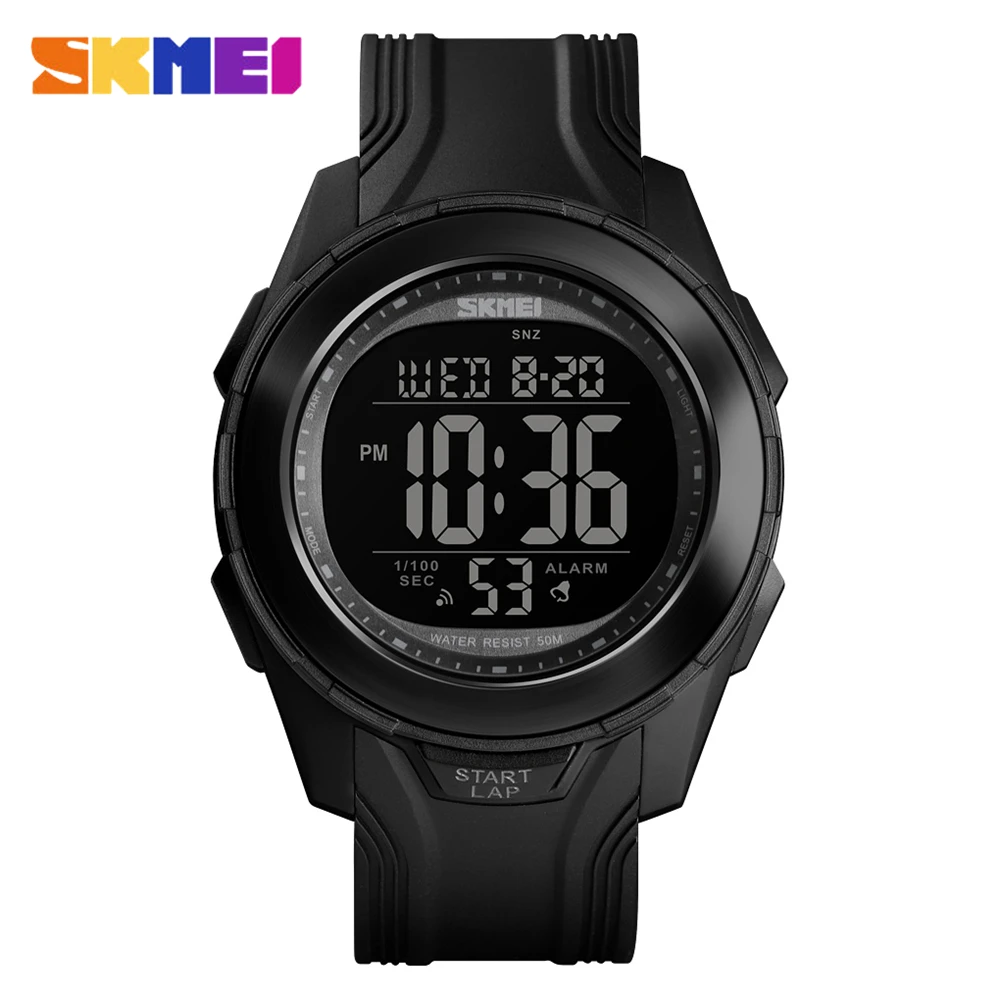 #cheap SKMEI 1503 New Mens Sports Watches Back Light LED 50M Waterproof Digital Watch Chronograph Week Wristwatches Relogio Masculino