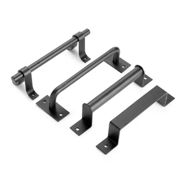 

Black Country Barn Sliding Door Pull Hardware Antique Vintage QDD9710