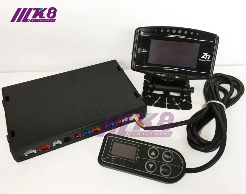 

10 in 1 Advance ZD DF09701 OLED Digital tachometer Full Kit BF CR C2 EXT TEMP wideband oxygen RS LAMBDA electrical
