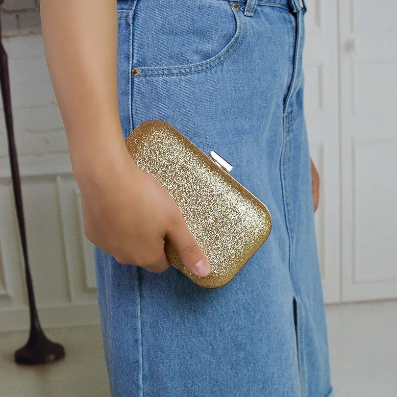 Large Size Women Handbag Evening Bags For Party New Women Chain Shoulder Bag Ladies Fashion Gold Clutch Box Bag Women Messenger Large Size Women Handbag Evening Bags For Party New Women Chain Shoulder Bag Ladies Fashion Gold Clutch Box Bag Women Messenger
