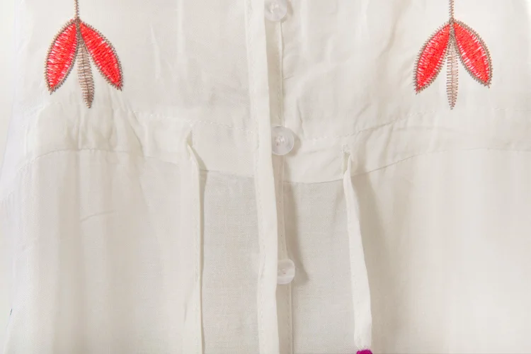 Embroidery Cotton Beach Kaftan Cover up Saida de Praia Swimsuit Bikini cover up Tunics for Beach Pareo Sarong Beachwear Embroidery Cotton Beach Kaftan Cover up Saida de Praia Swimsuit Bikini cover up Tunics for Beach Pareo Sarong Beachwear