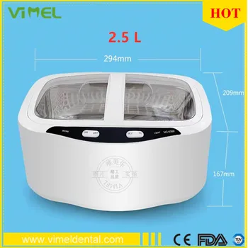 

FSVIMEL 2.5L Dental Digital Ultrasonic Cleaner With Heating