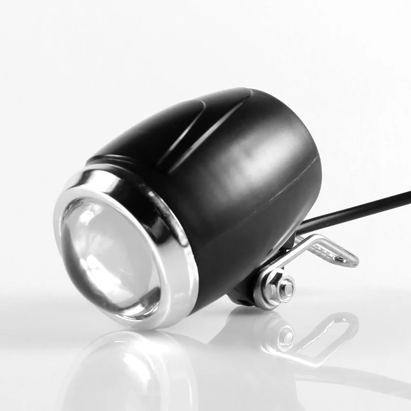Best 1200 LM Bicycle LED Light Bike Horn Waterproof Flashlight with Horn for Electric Bike 6W Headlight Front Light for Electric 2