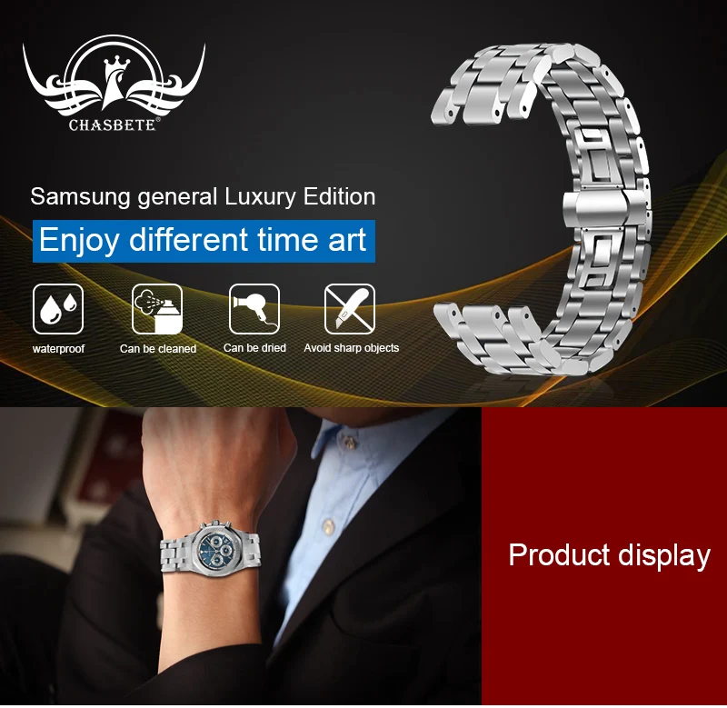 Нержавеющая сталь часы ремешок для AP Audemars Piguet Royal Oak 28 мм металлический ремень петли на запястье браслет черный, серебристый цвет